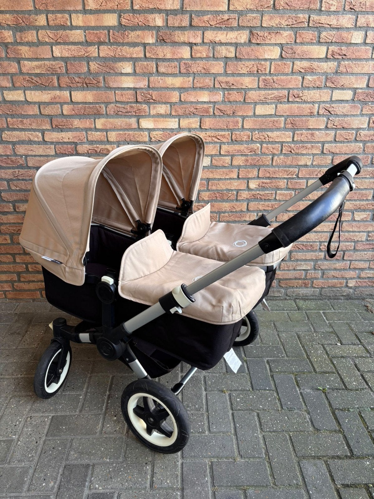 Bugaboo Donkey Twin kinderwagen met accessoires, Luchtbanden, Bugaboo, Zo goed als nieuw, Ophalen