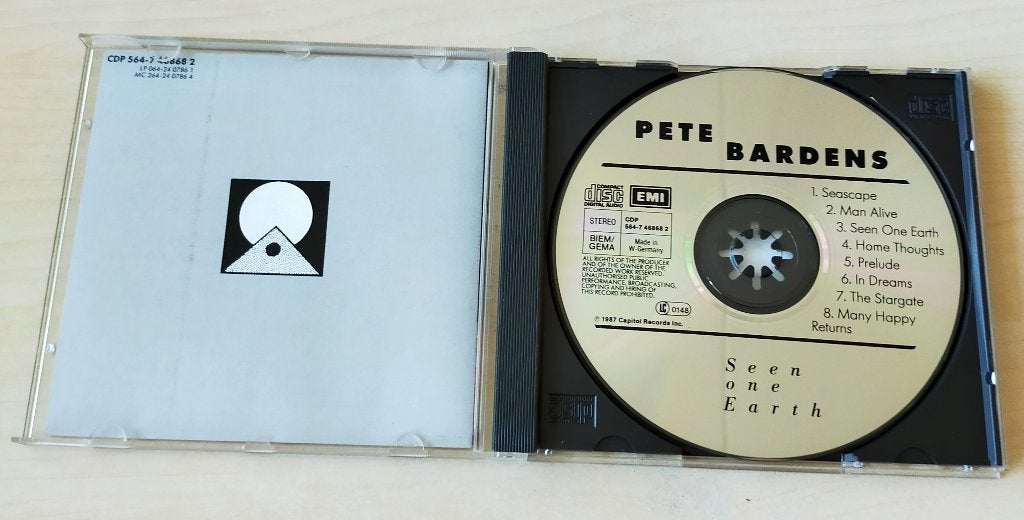 Pete Bardens - Seen One Earth CD 1987 Camel, Ophalen of Verzenden, Gebruikt