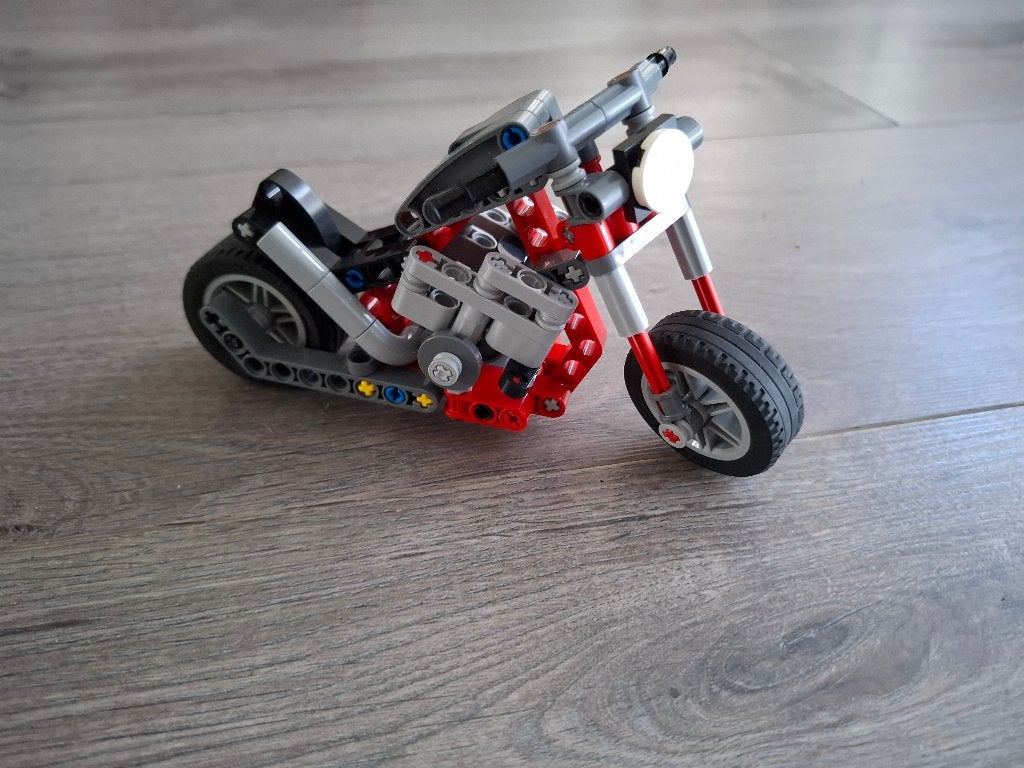 Lego Technic Chopper Motor (42132), Kinderen en Baby's, Ophalen, Lego, Inclusief instructies, Zo goed als nieuw