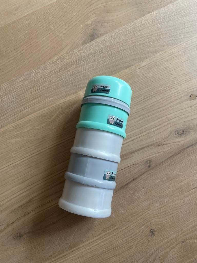 Stapelbare bewaarbakjes voor babyvoeding/snacks, Ophalen of Verzenden, Gebruikt, Overige typen