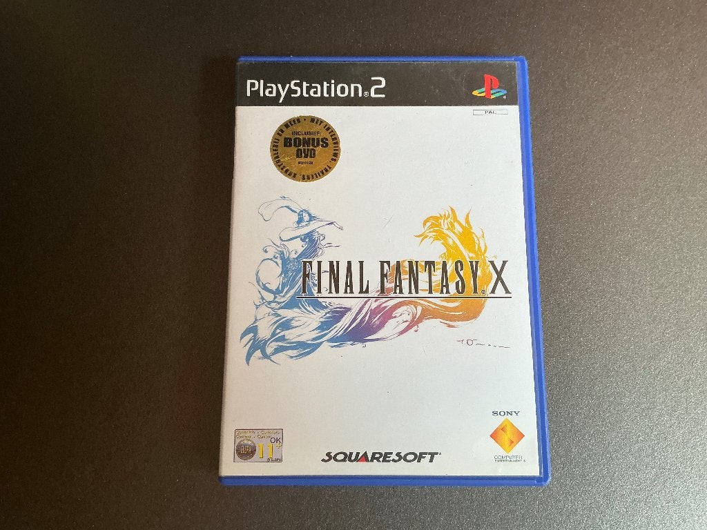 PS2 Final Fantasy X Bonus Disc Edition, Spelcomputers en Games, Gebruikt, 1 speler, Ophalen of Verzenden, Role Playing Game (Rpg)