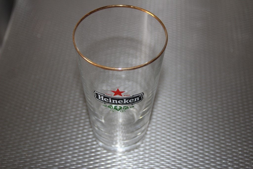 heineken glazen diversen, Ophalen of Verzenden, Zo goed als nieuw, Glas of Glazen, Heineken