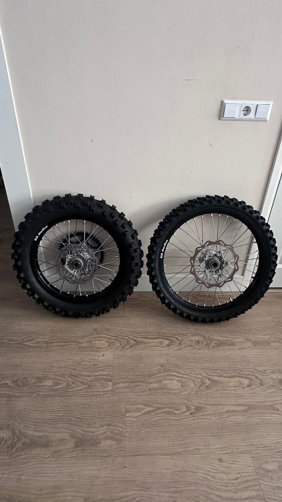 DID DirtStar Cross/Enduro Wielen Set 21/18 inch, Ophalen, Gebruikt