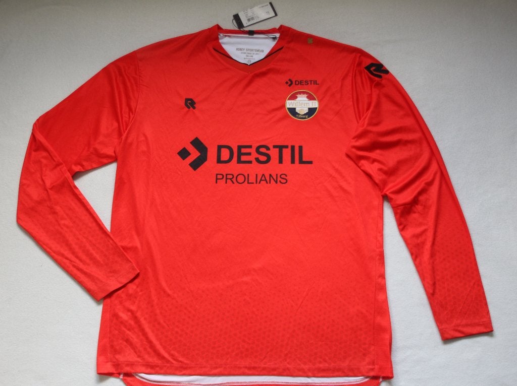 ROBEY voetbalshirt WILLEM- II oranje maat 4XL (PIRIS), Groter dan maat XL, Ophalen of Verzenden, Nieuw, Shirt