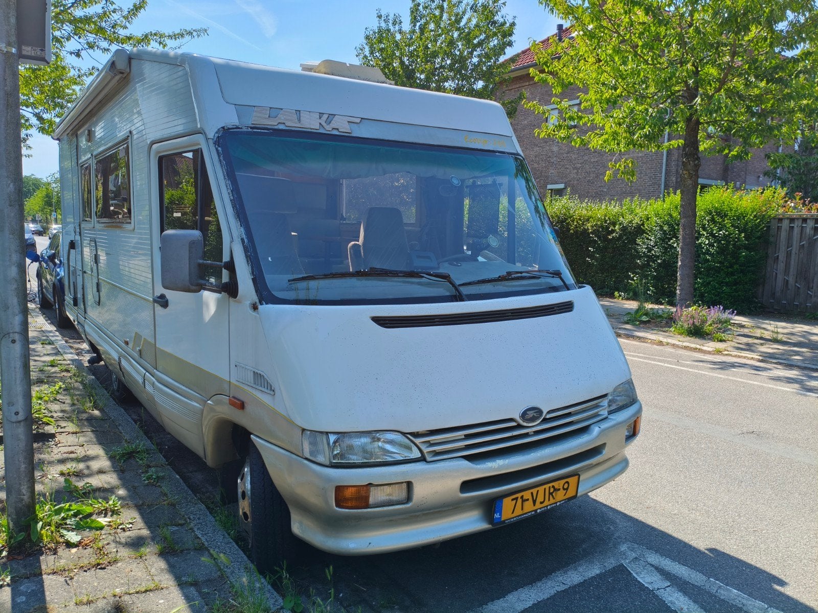 Laika Ecovip 200i op Iveco onderstel. Gezinscamper., Integraal, Buitenlamp, Treinzit, Particulier