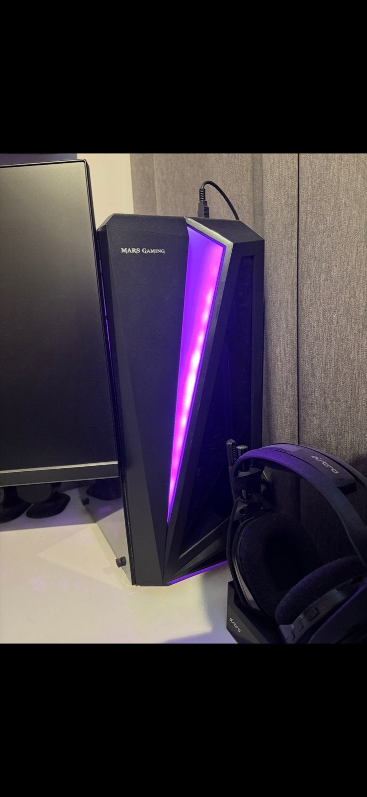 Gaming PC | i7-7700K | GTX 1050 Ti 16GB RAM | SSD + HDD |RGB, 1 speler, Ophalen, Gebruikt, Overige genres