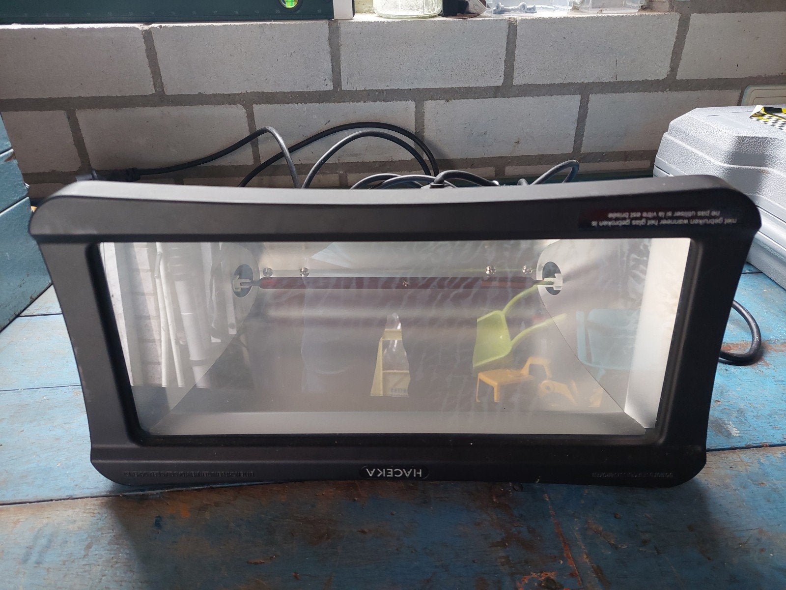 Infrarood terras heater, Tuin en Terras, Terrasverwarmers, Ophalen, Gebruikt, Elektrisch, Wand