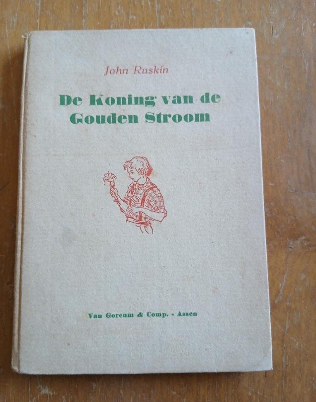 De Koning van de Gouden Stroom - John Ruskin (1955), Ophalen of Verzenden, Gelezen, John Ruskin, Sprookjes