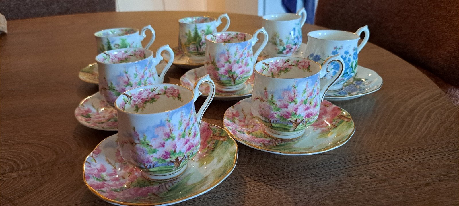 Royal Albert Blossom Time & Cottage Garden theekopjes, Ophalen