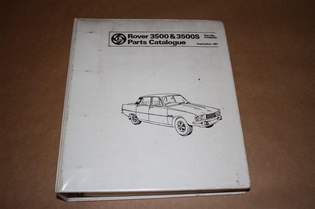 Rover 3500 & 3500S - Parts Catalogue - 1977, Ophalen of Verzenden