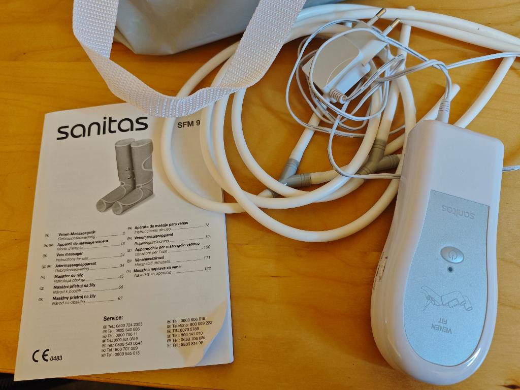 beenmassage Sanitas 1x gebruikt, Ophalen of Verzenden, Zo goed als nieuw, Apparaat