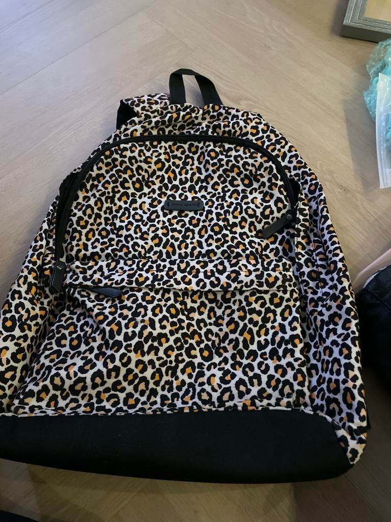 Enrico Benetti rugzak met luipaardprint, Overige merken, Gebruikt, 25 tot 40 cm, Ophalen of Verzenden