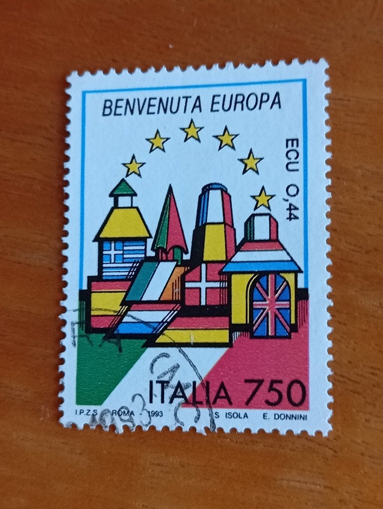 italie 1993, Ophalen of Verzenden, Gestempeld