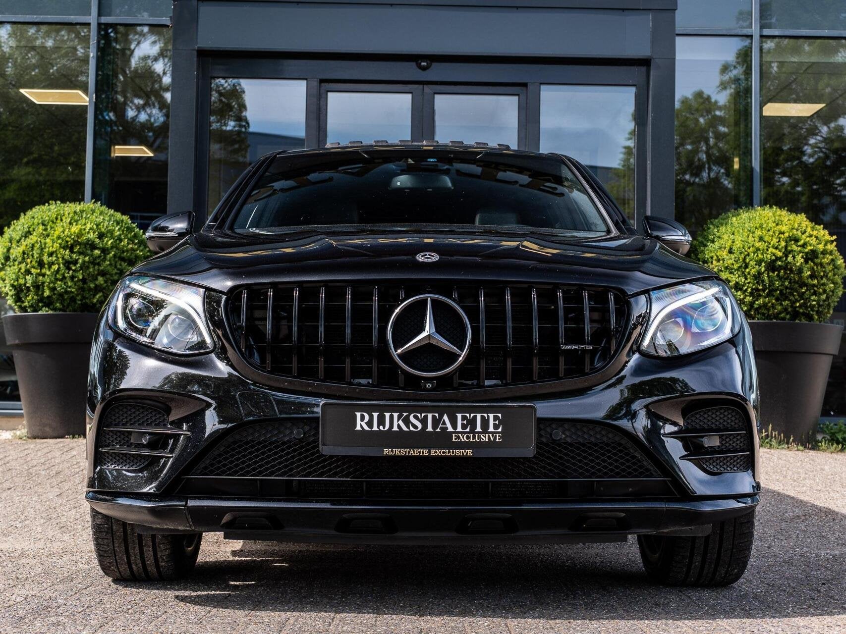 Mercedes GLC-klasse Coupé AMG 43 4MATIC|PANO|360°|BURMESTE, Auto's, Automaat, Gebruikt, 367 pk, Leder