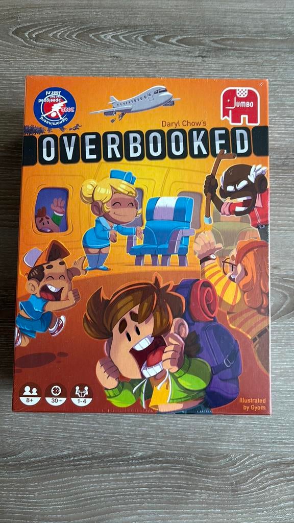 Jumbo Overbooked spel (Nieuw), Drie of vier spelers, Ophalen of Verzenden, Nieuw