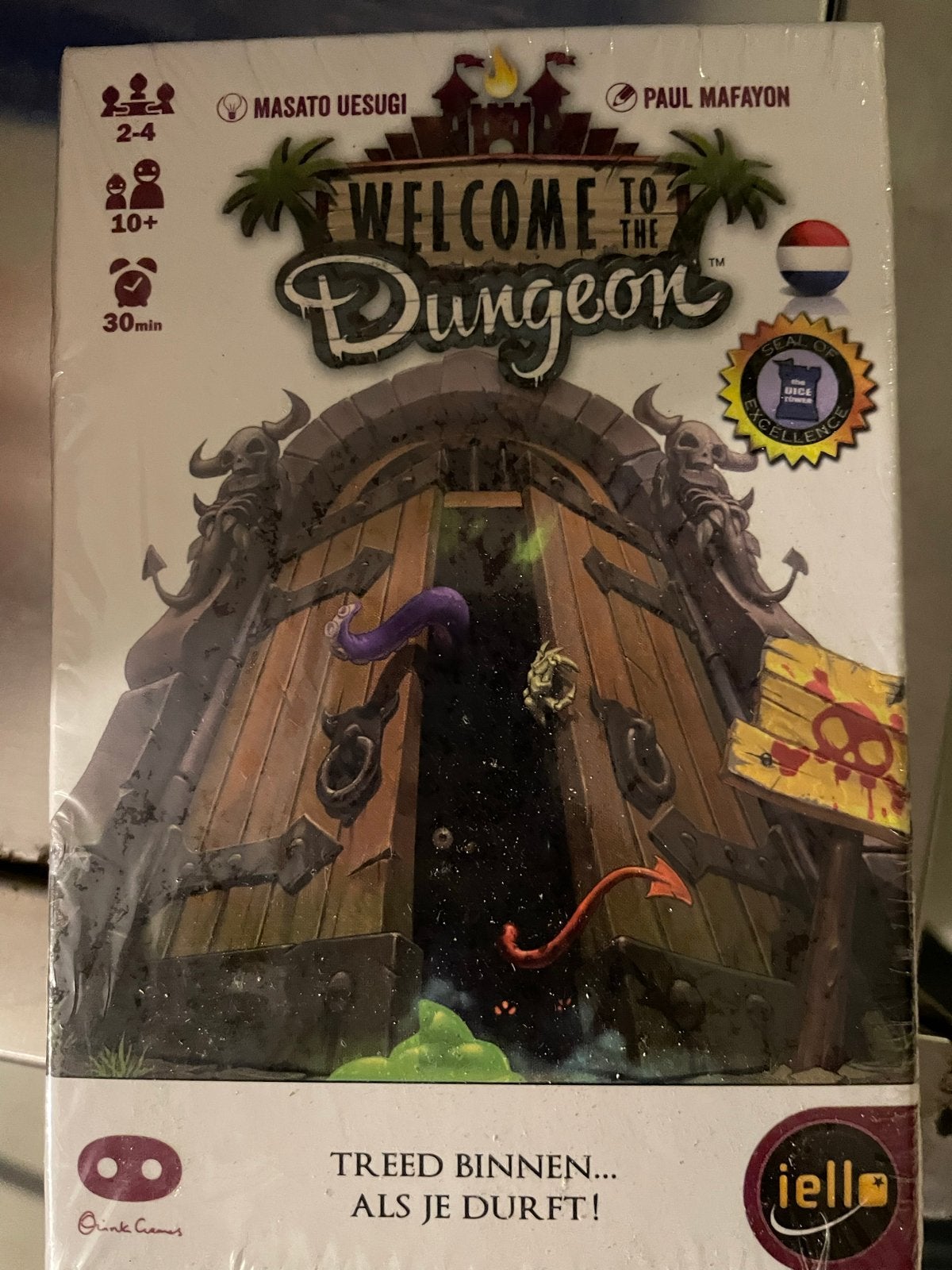 Welcome to the Dungeon - Nieuw in folie, Drie of vier spelers, Ophalen of Verzenden, Nieuw