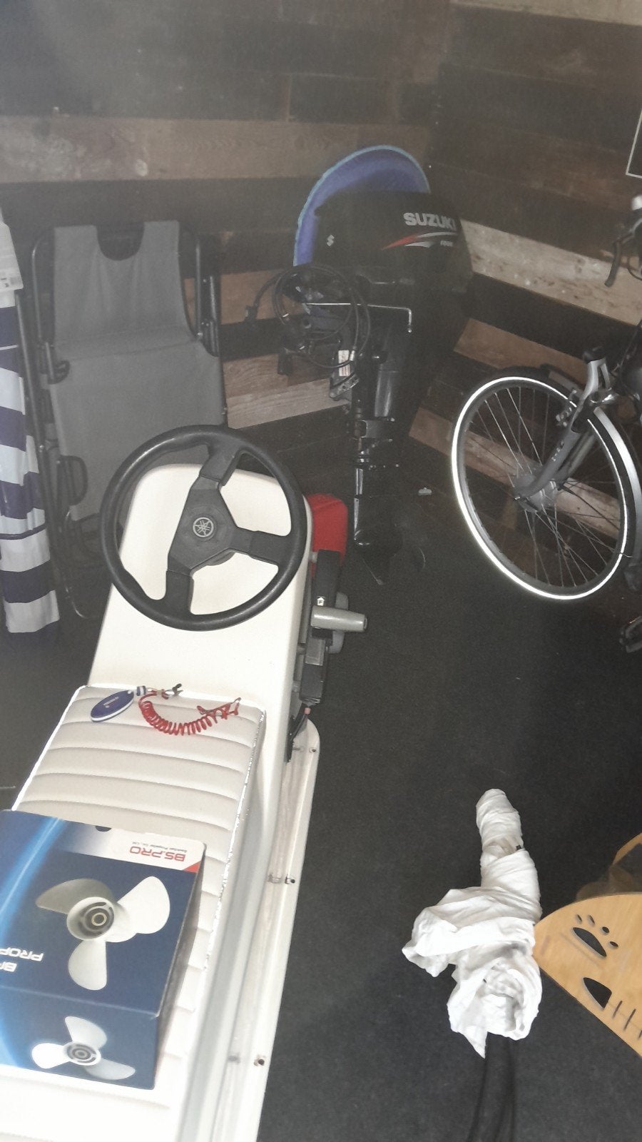 stuurconsole voor rubberboot of vis /console boot, Watersport en Boten, Ophalen, Overige typen, Motorboot