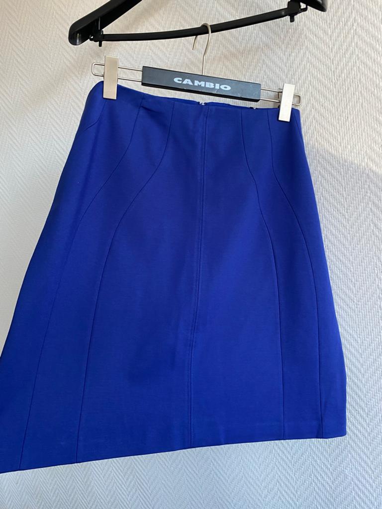 Four Roses Rok Maat 48, Blauw, Maat 46/48 (XL) of groter, Nieuw, Ophalen of Verzenden