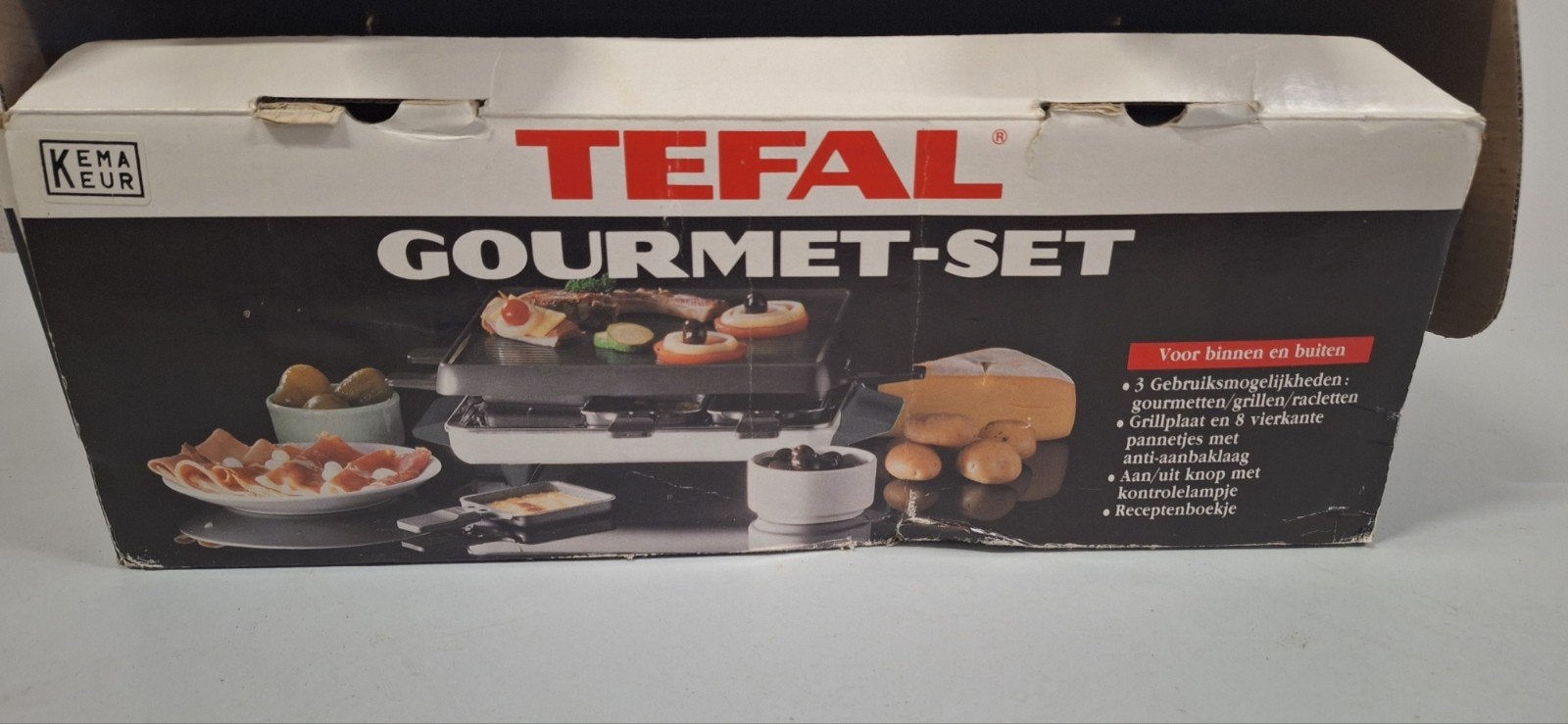 Tefal Gourmetstel gourmetset, Witgoed en Apparatuur, Gourmetstellen, Ophalen of Verzenden, Nieuw, 4 t/m 7 personen