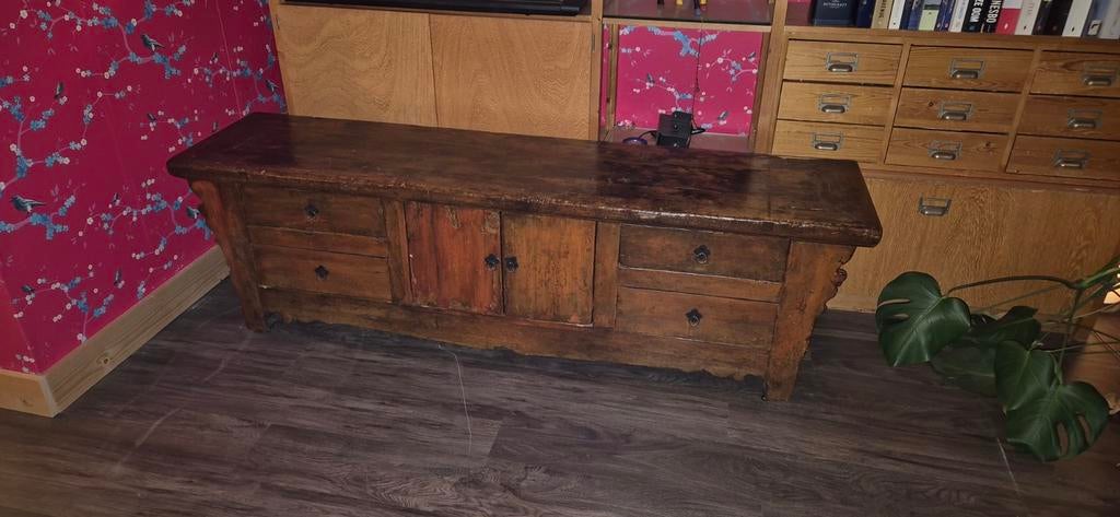 Antiek Chinees dressoir, Ophalen