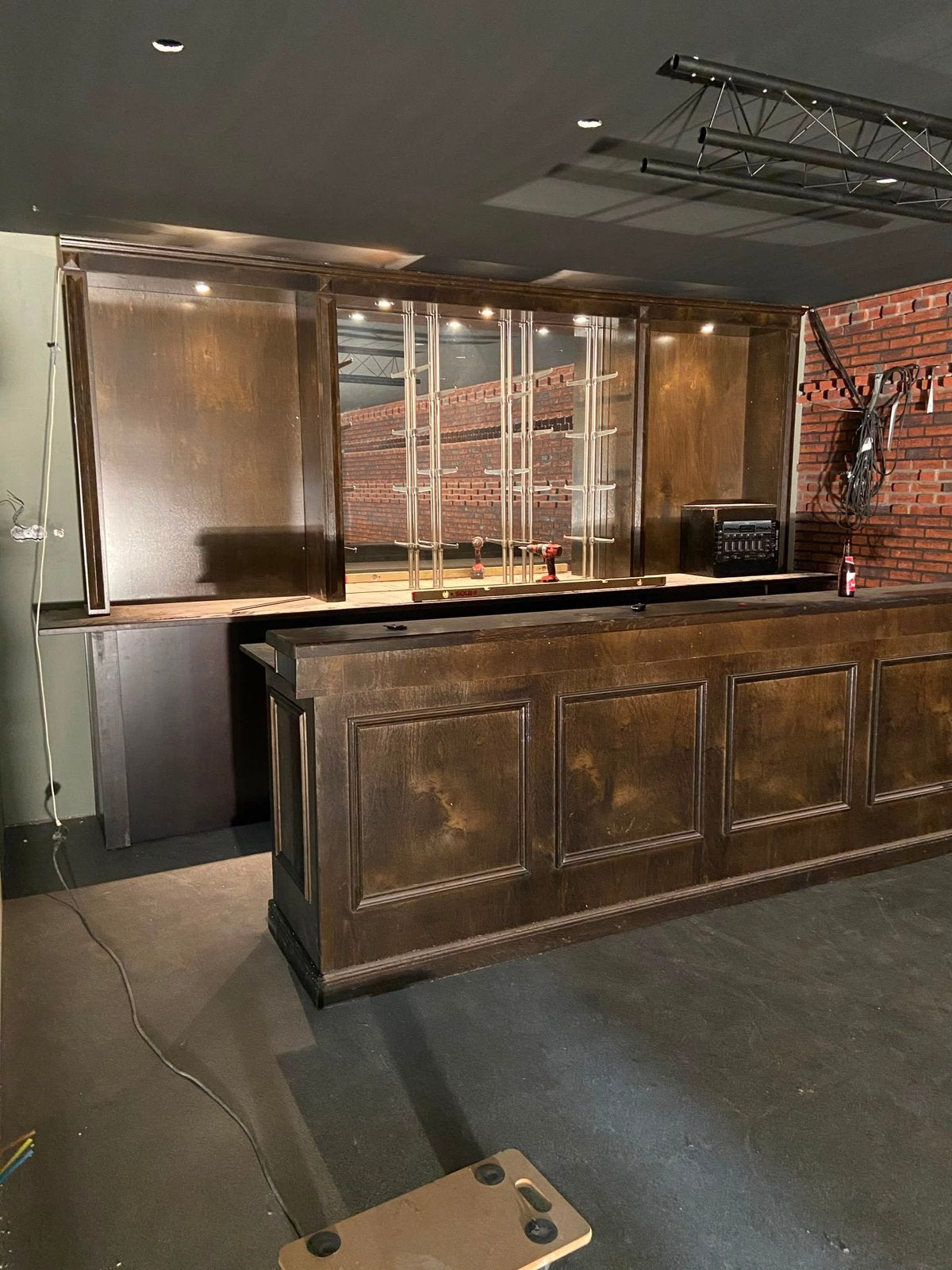 Complete bar inclusief achterwand, Ophalen, Gebruikt