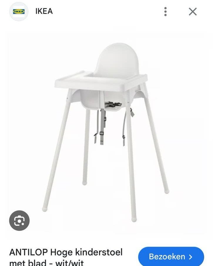ikea kinderstoel, Ophalen, Zo goed als nieuw, Overige typen