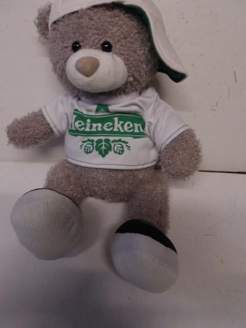 Heineken beertje (nr.1)   plm. 45 cm., Verzamelen, Biermerken, Ophalen of Verzenden, Nieuw, Overige typen, Heineken