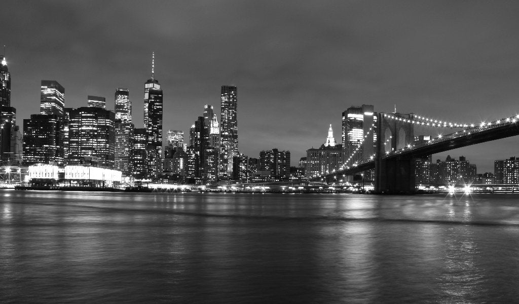Behang Skyline New York, Huis en Inrichting, Stoffering | Behang, Ophalen, Fotobehang, Overige stijlen, Overige merken
