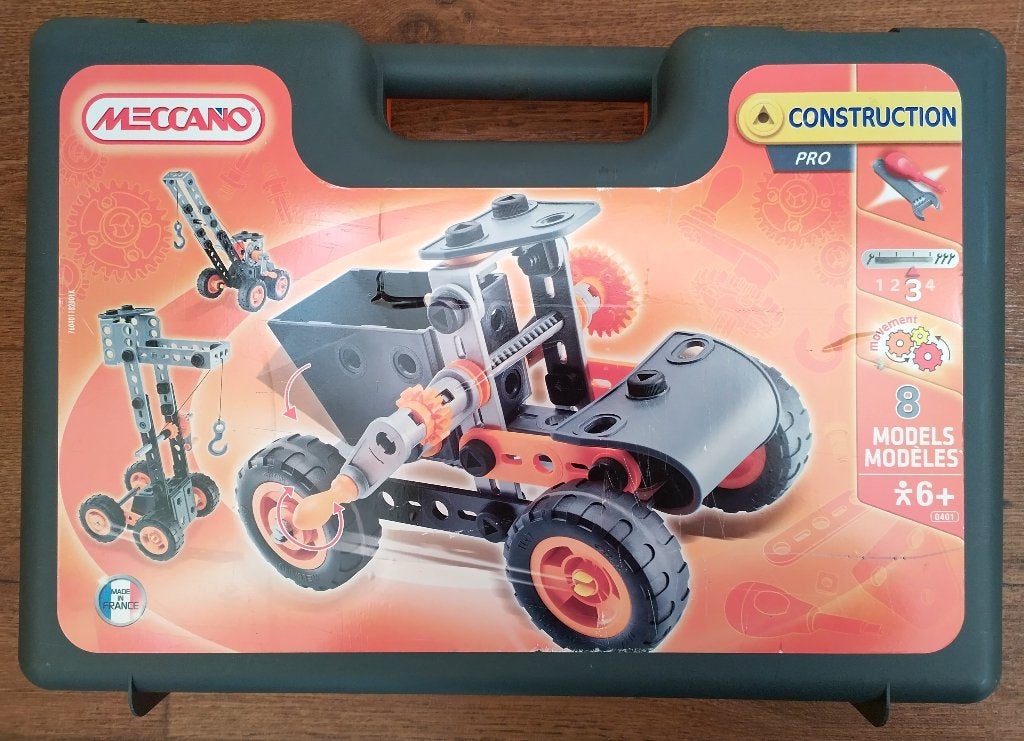 Meccano koffer zonder inhoud., Ophalen of Verzenden