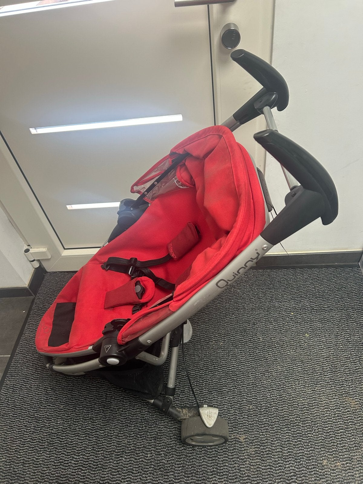 Quinny Zapp Xtra met Maxi Cosi adapters (excl. Maxi Cosi), Ophalen of Verzenden, Gebruikt, Quinny, Verstelbare rugleuning