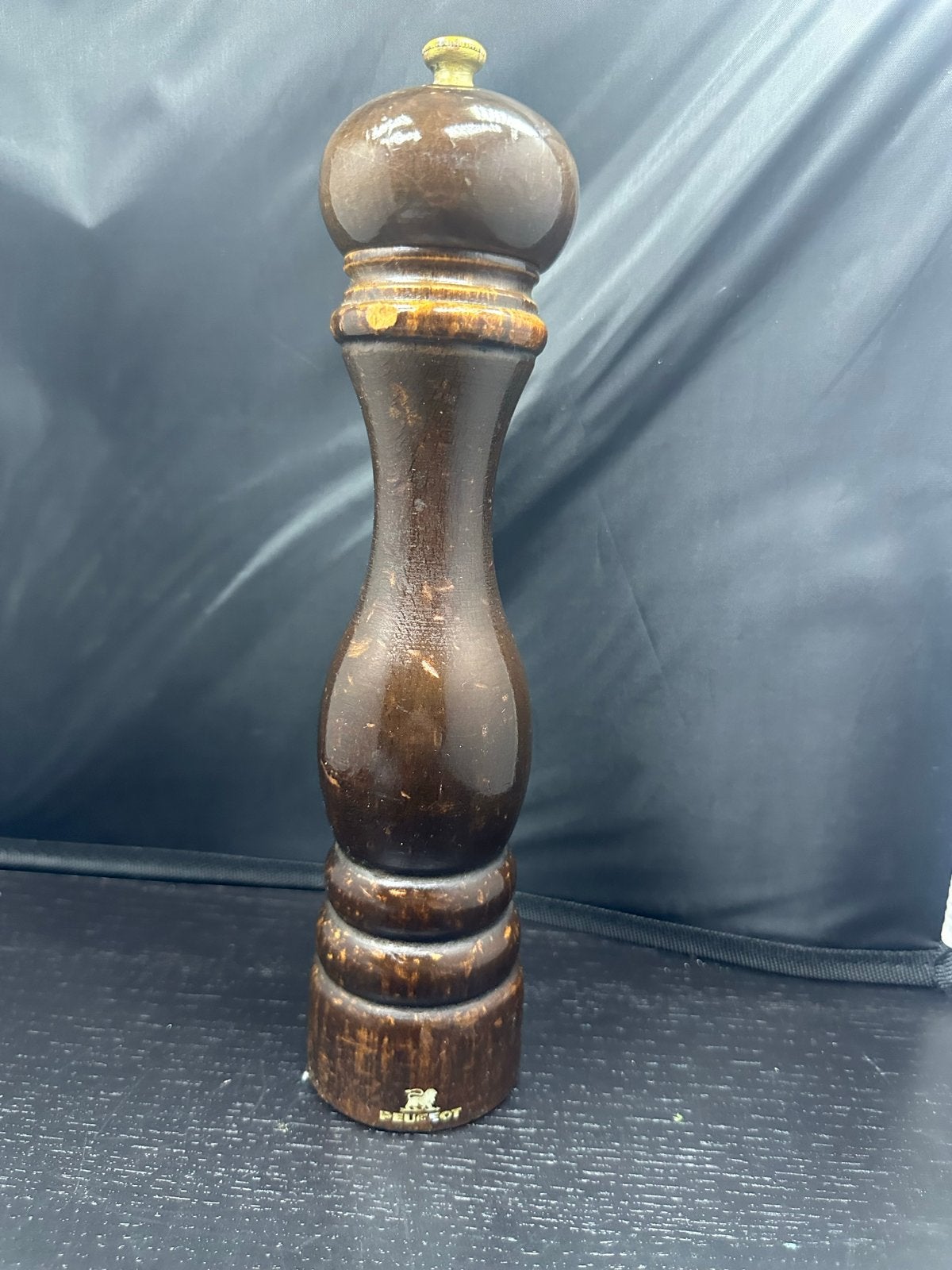 Originele Peugeot houten pepermolen - 27 cm, Ophalen of Verzenden