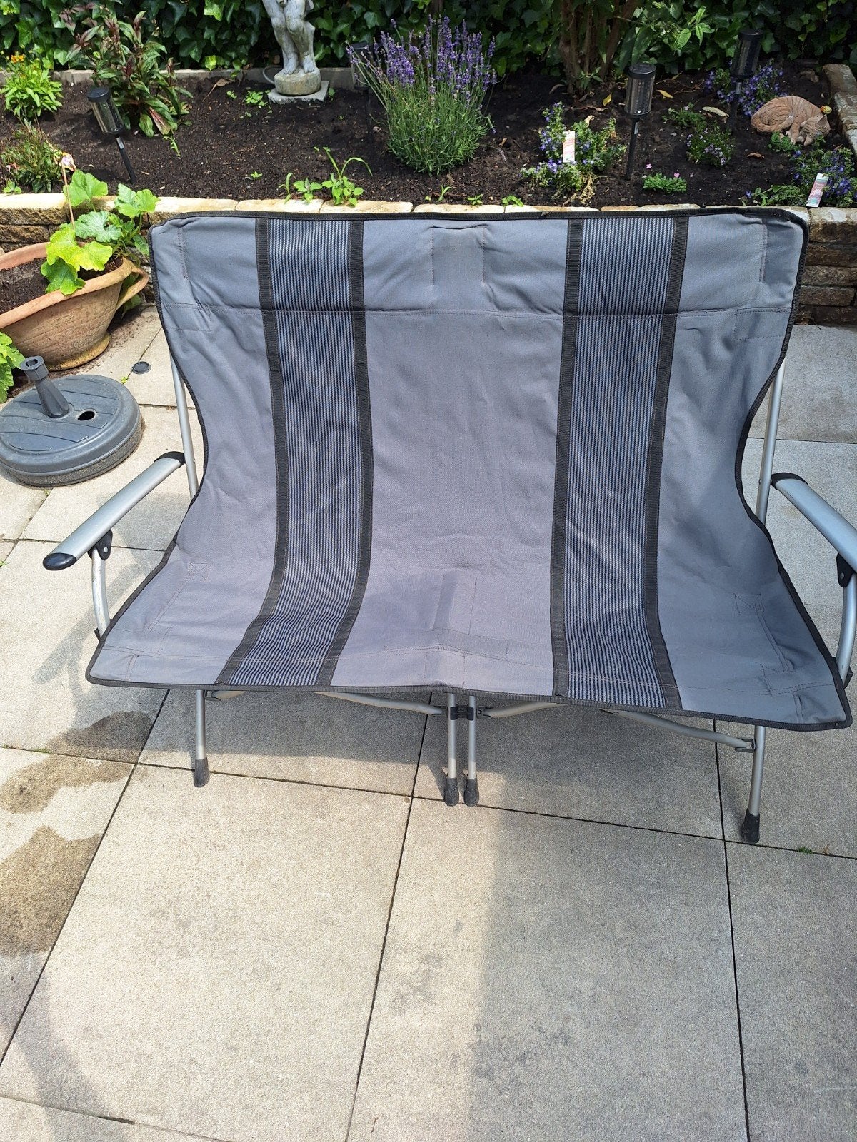 Wencke Outdoor Prestige Campingbank - 2-persoons, Ophalen of Verzenden