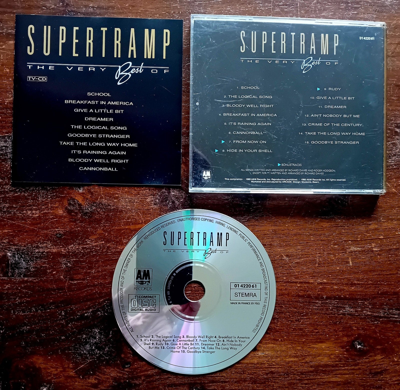 Supertramp - The very best of cd rock soul prog, Ophalen of Verzenden, Gebruikt, Rock