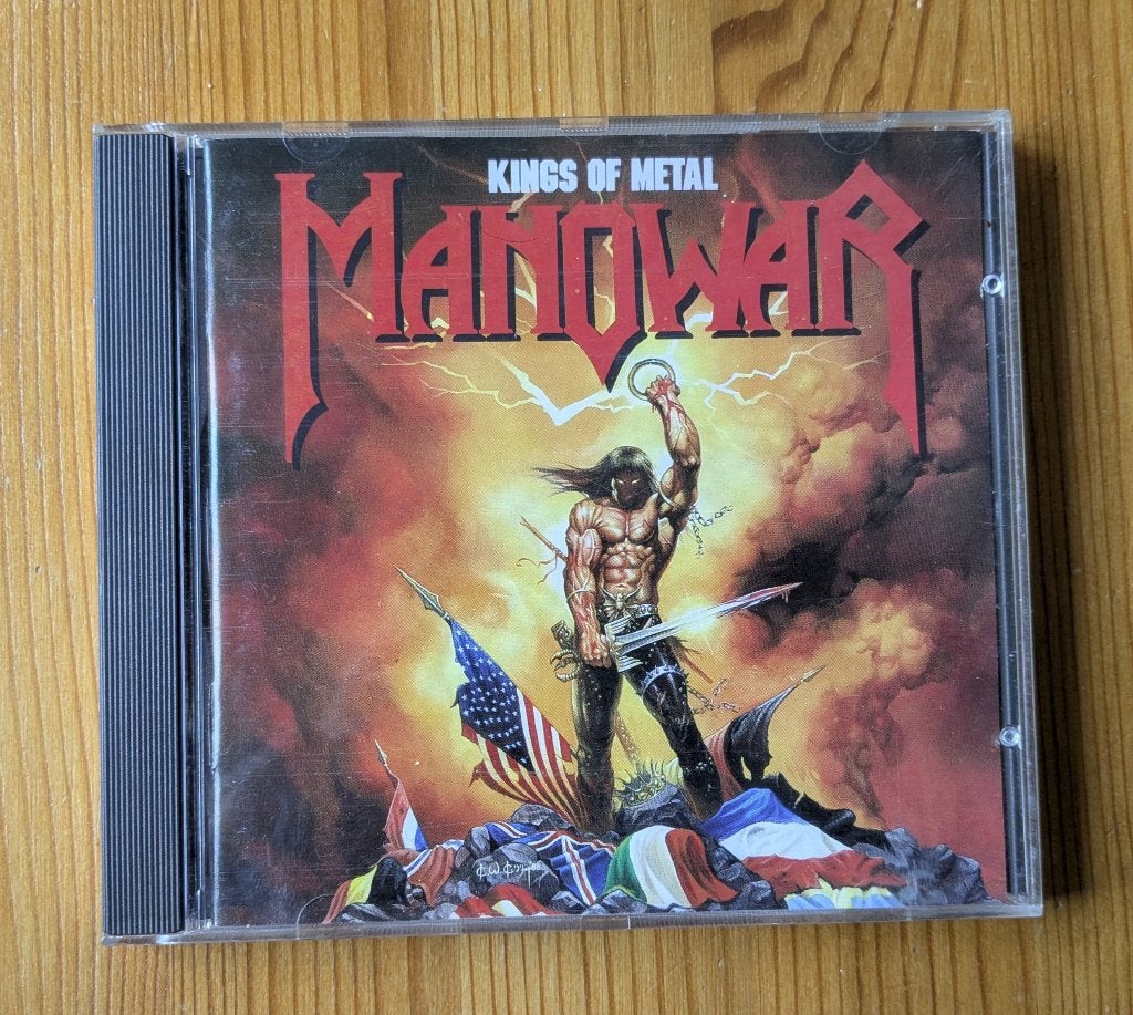 Manowar - Kings of Metal CD, Ophalen of Verzenden, Zo goed als nieuw