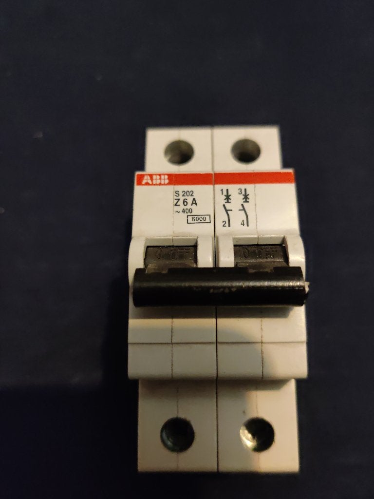 ABB Installatieautomaat S202 Z6A 2CDS252001R0378, Ophalen of Verzenden, Nieuw