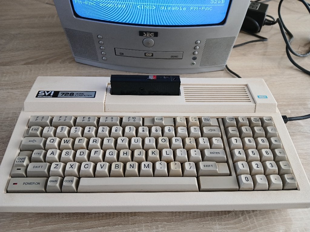 MSX  van SVI zeldzam te vinden ., Computers en Software, Ophalen of Verzenden