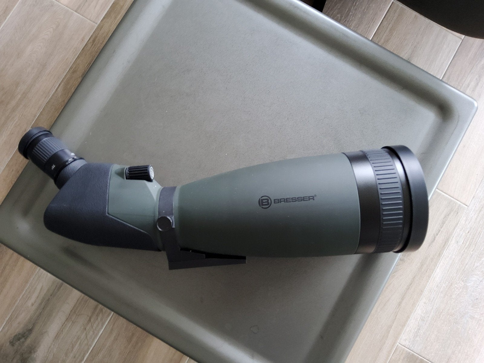 Bresser Pirsch 25-75x100 Spotting Scope, Ophalen, Zo goed als nieuw, 80 tot 200 mm, Lenzentelescoop (refractor)
