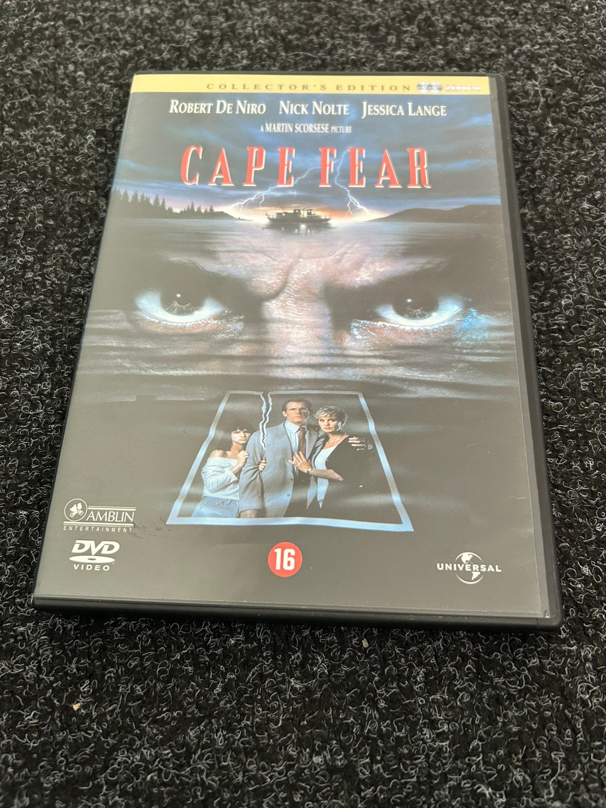 Cape fear op dvd 1991, Vanaf 16 jaar, Ophalen of Verzenden, Gebruikt