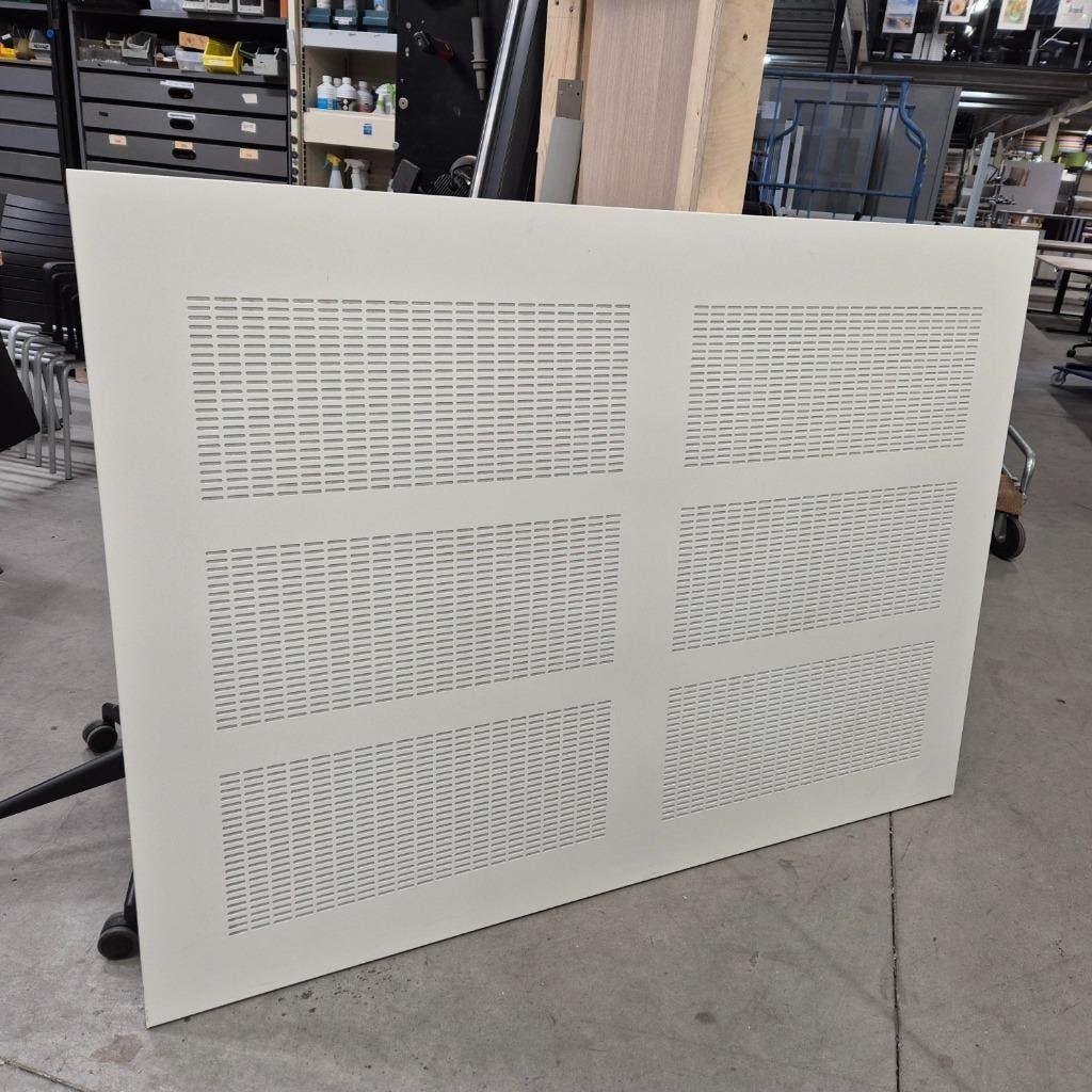 Grote witte akoestische scheidingswand voor tussen bureau's, Diversen, Bureau-accessoires, Gebruikt, Ophalen