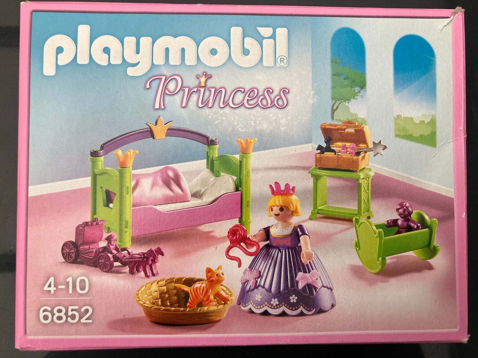 Playmobil Princess Slaapkamer met Hemelbed (6852), Gebruikt, Complete set, Overige typen, Ophalen of Verzenden
