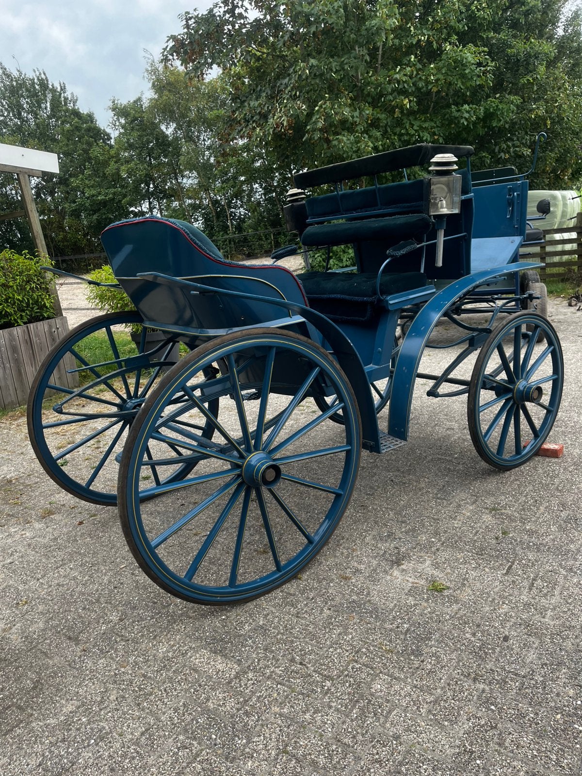 Prachig  klassiek Rijtuig, Dieren en Toebehoren, Zo goed als nieuw, Overige typen, Paard
