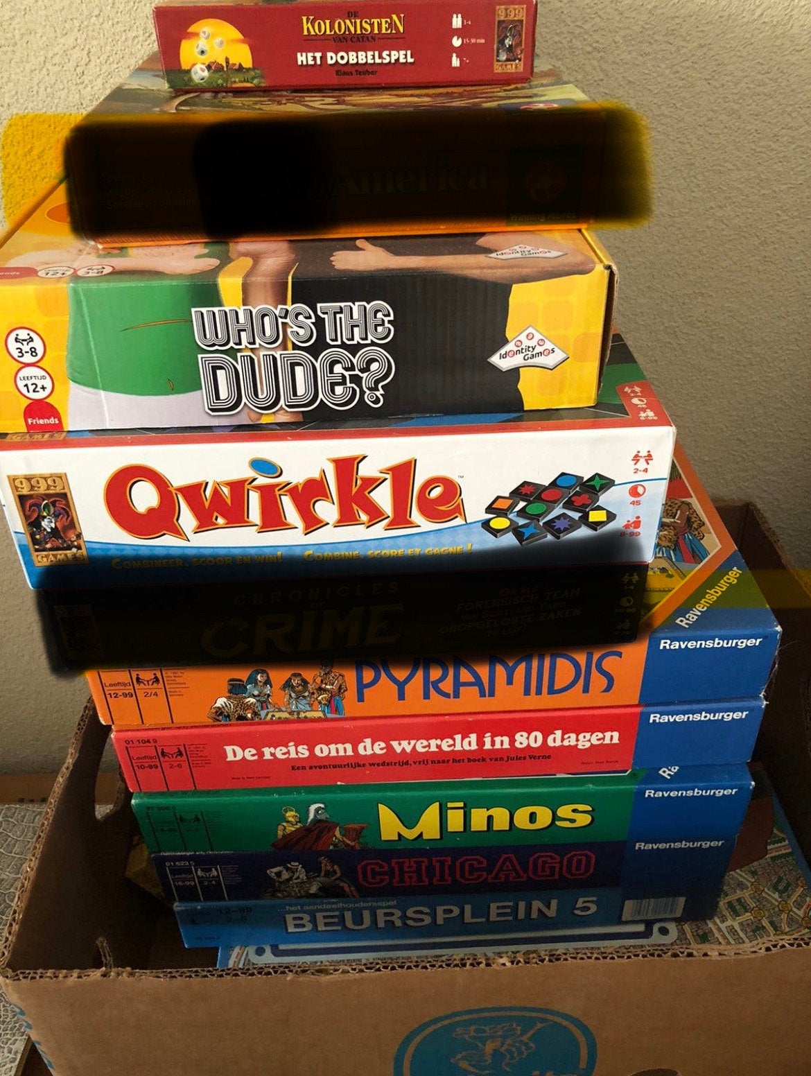 Bordspellen pakket of individueel te koop, Ophalen of Verzenden, Gebruikt