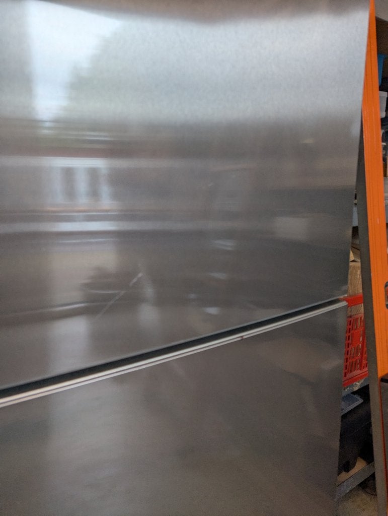 Foto 7 van Ruime Bosch Koelkast en vries combi (RVS kleur)