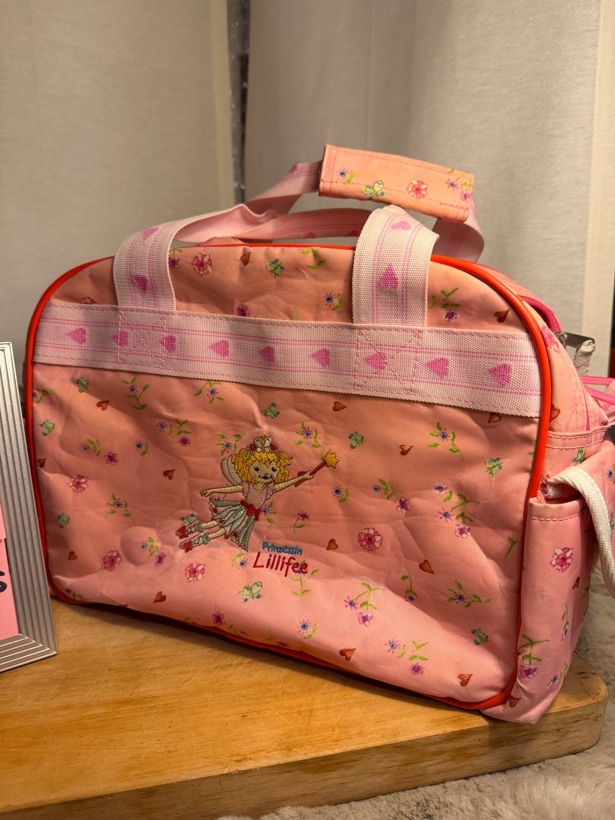 Prinses Lillifee roze sporttas/weekendtas, Ophalen of Verzenden, Gebruikt, Roze, Overige merken