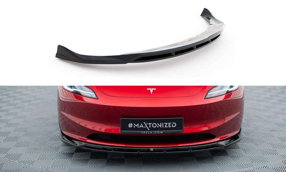 Voorlip sideskirt diffuser spoiler - Tesla Model 3 Highland, Ophalen of Verzenden