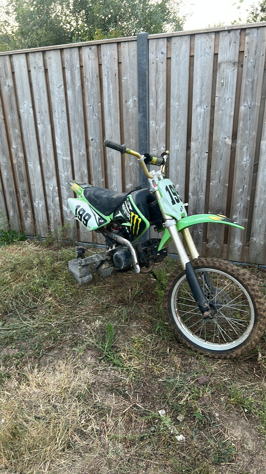 CRF 70 frame bouwjaar 2012, Ophalen, Gebruikt