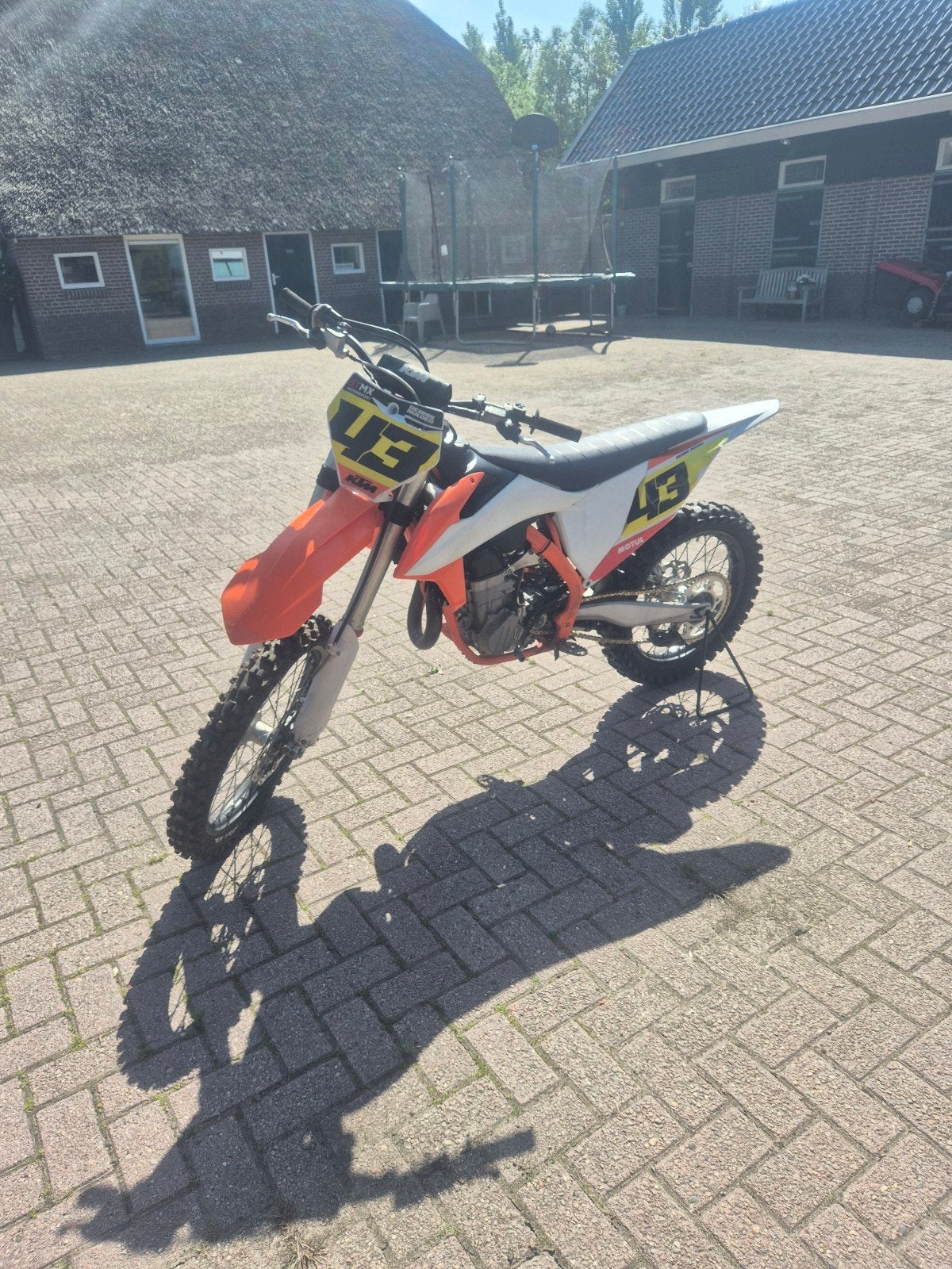 KTM 450 SX-F 2021 Crossmotor - Krachtig en Klaar voor Actie, Motoren, Motorrijbewijs A, Gebruikt, Particulier, Crossmotor