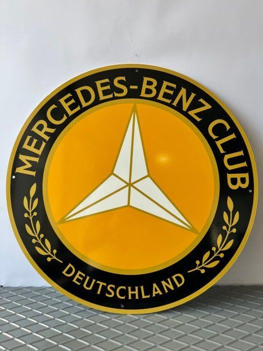 Sign - Mercedes-Benz - Mercedes Benz Club Deutschland, Reclamebord, -, -, Ophalen of Verzenden