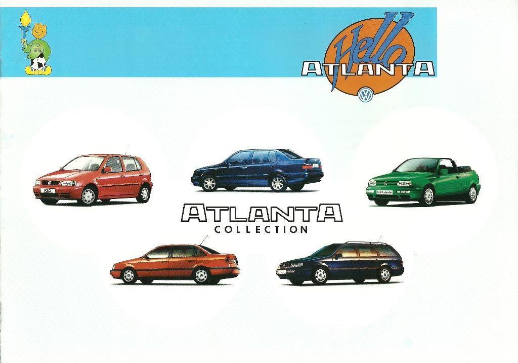 Volkswagen Golf 3 cabriolet 1996 Folder, Ophalen of Verzenden, Zo goed als nieuw, Volkswagen