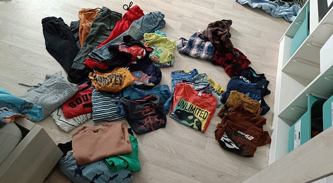 Kledingpakket jongens maat 98-104, Ophalen, Gebruikt, Verschillende, Jongen